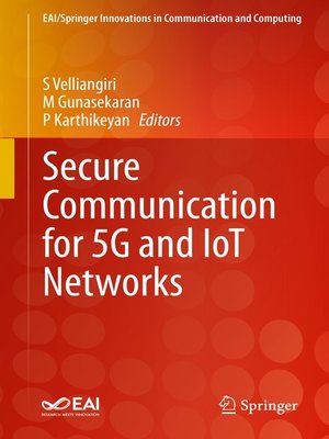 cover image of Secure Communication for 5G and IoT Networks